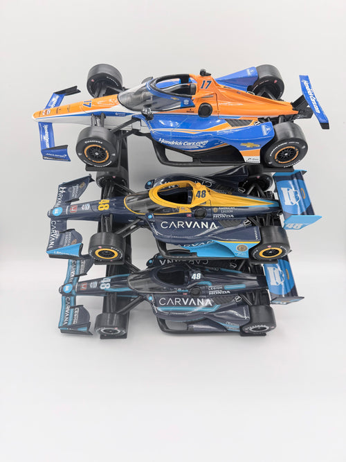 1/18 3 Tier Angled IndyCar Stand