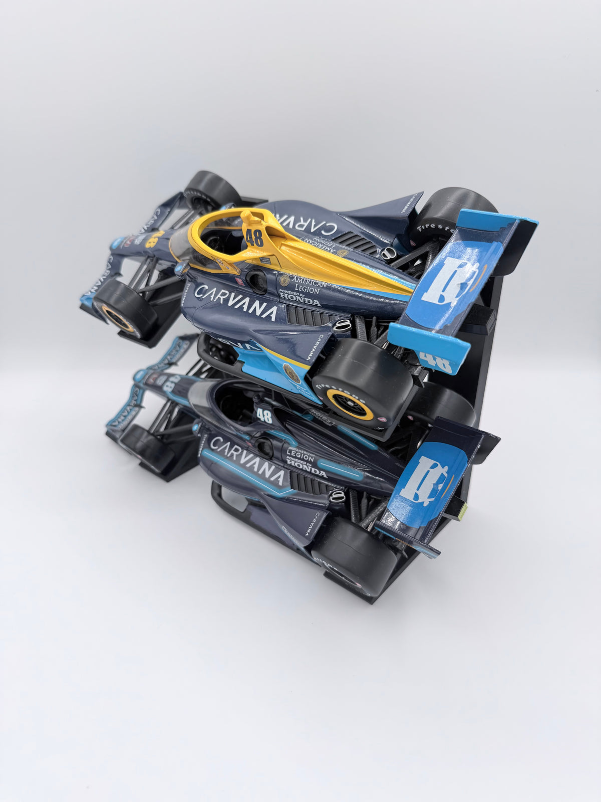 1/18 2 Tier Angled IndyCar Stand