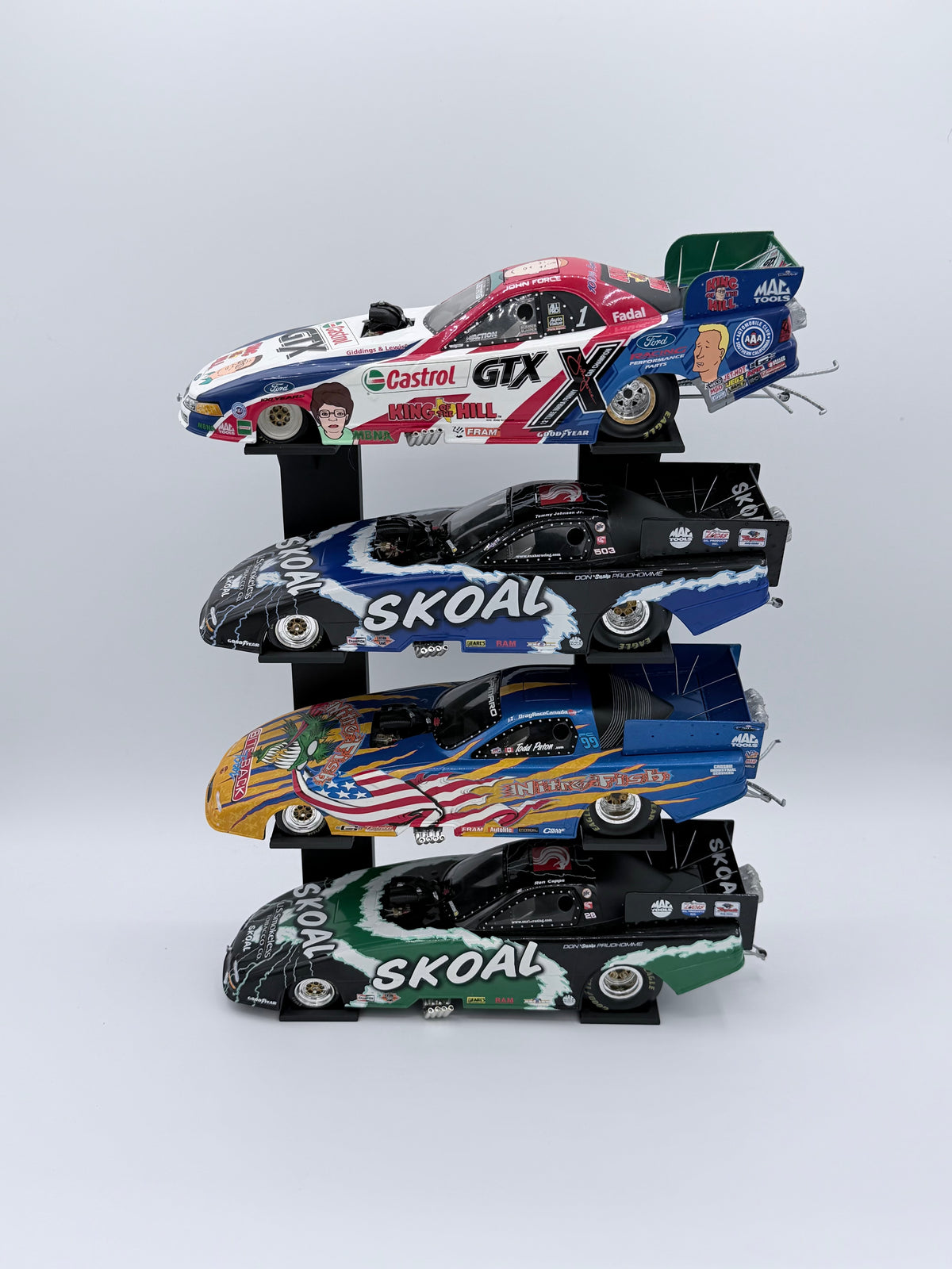 4 Tier 1/24 Funny Car Stand Only