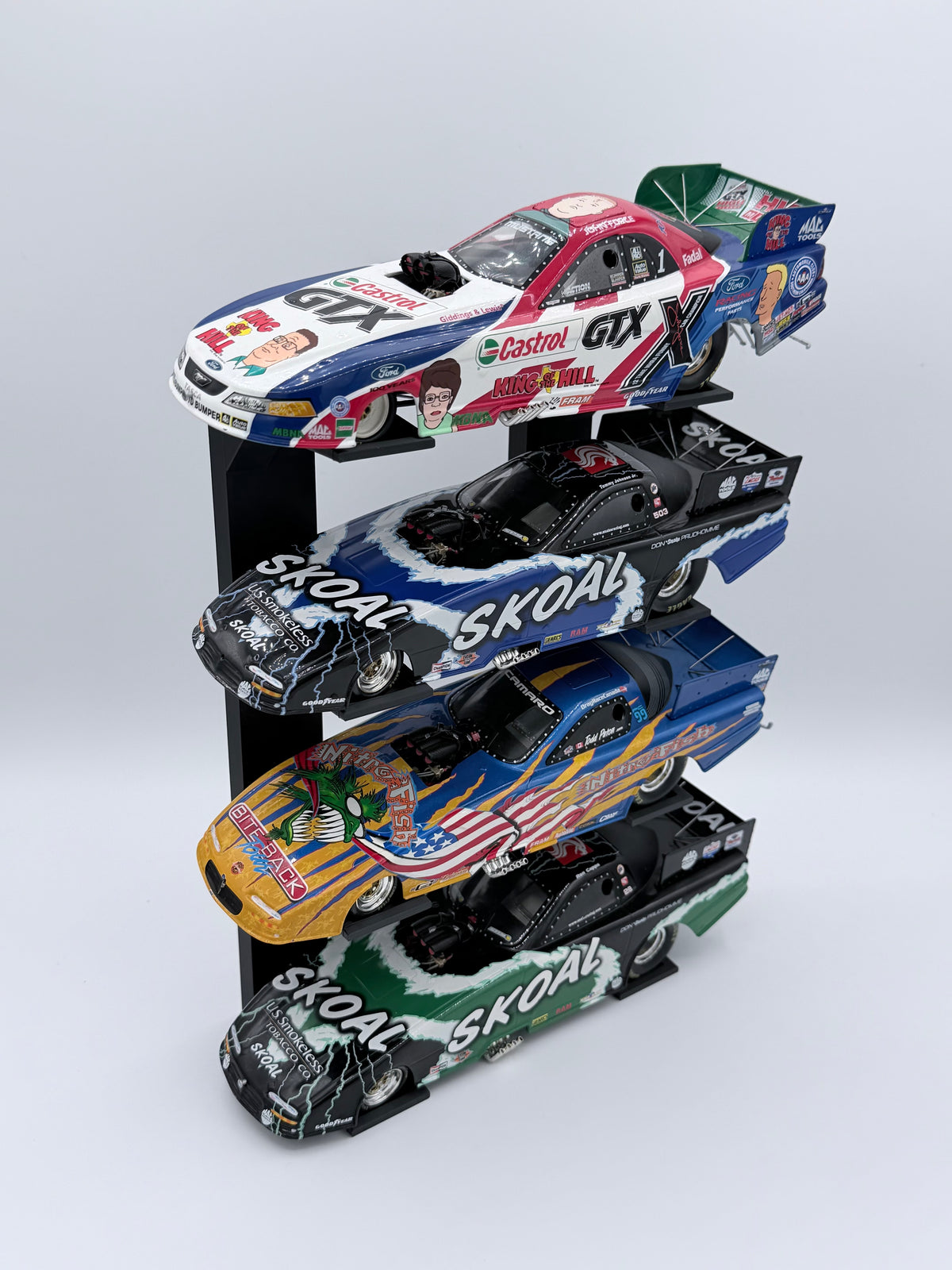 4 Tier 1/24 Funny Car Stand Only
