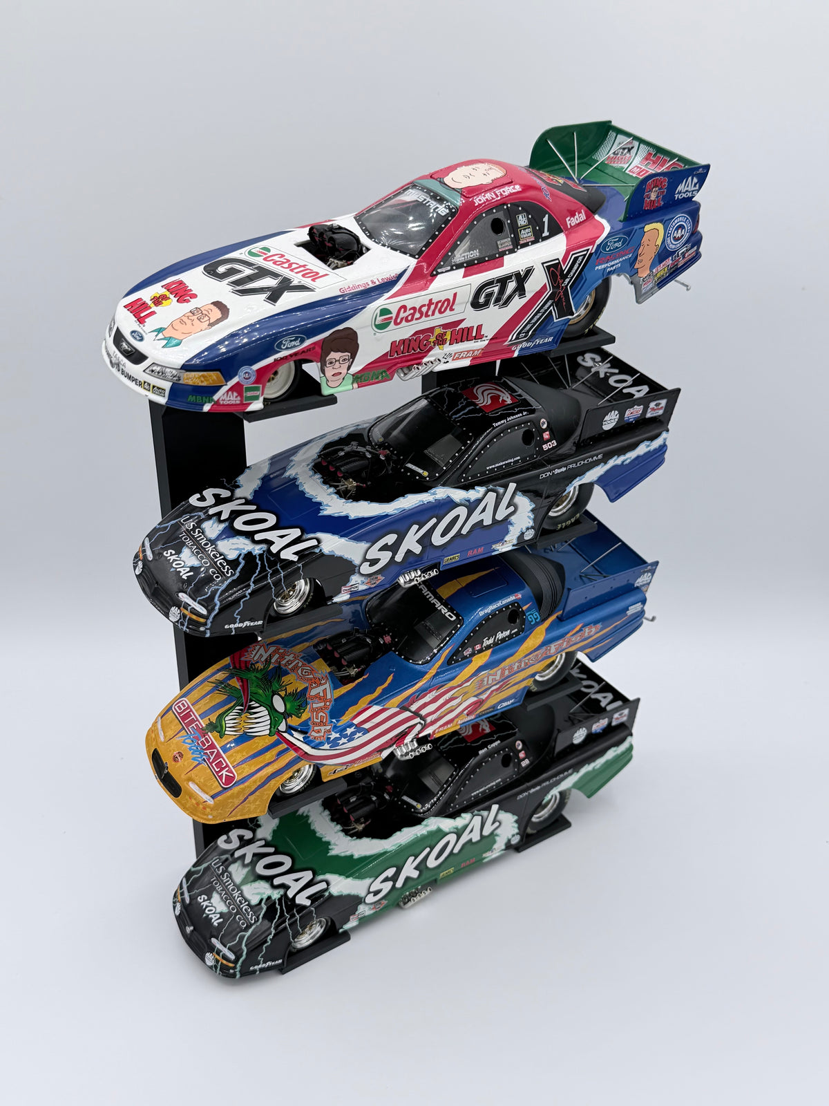 4 Tier 1/24 Funny Car Stand Only