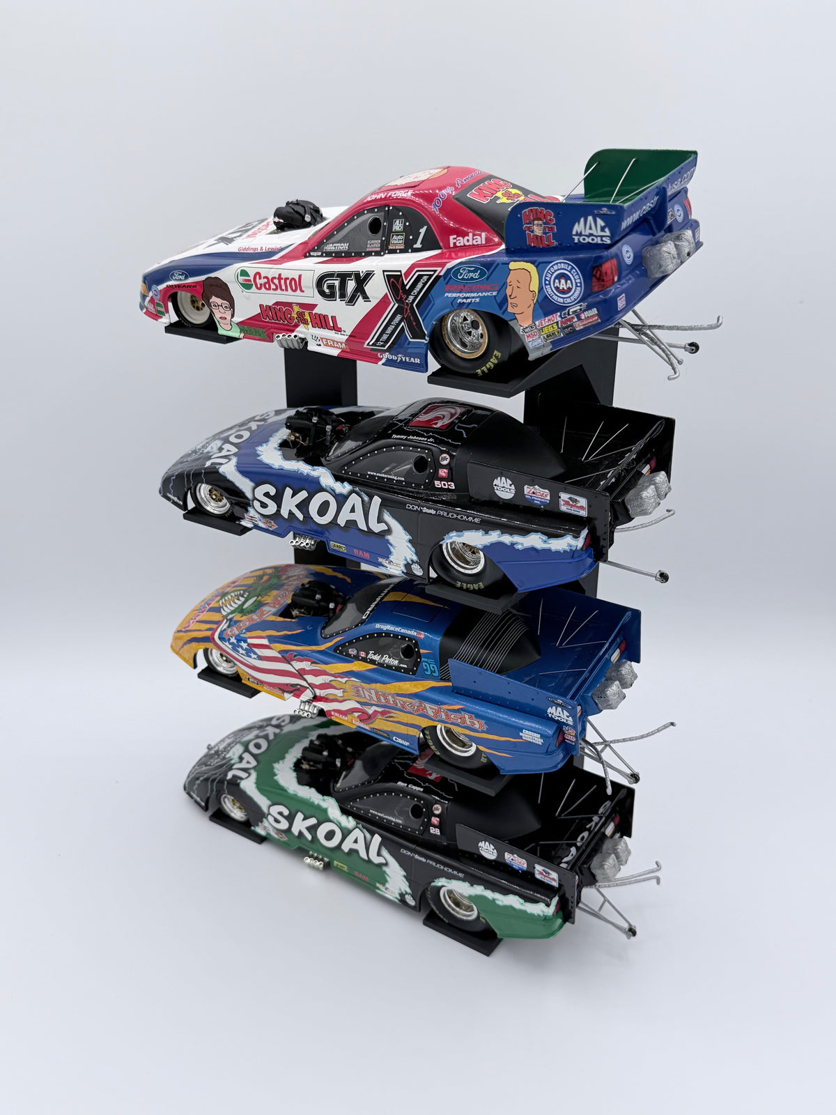 4 Tier 1/24 Funny Car Stand Only