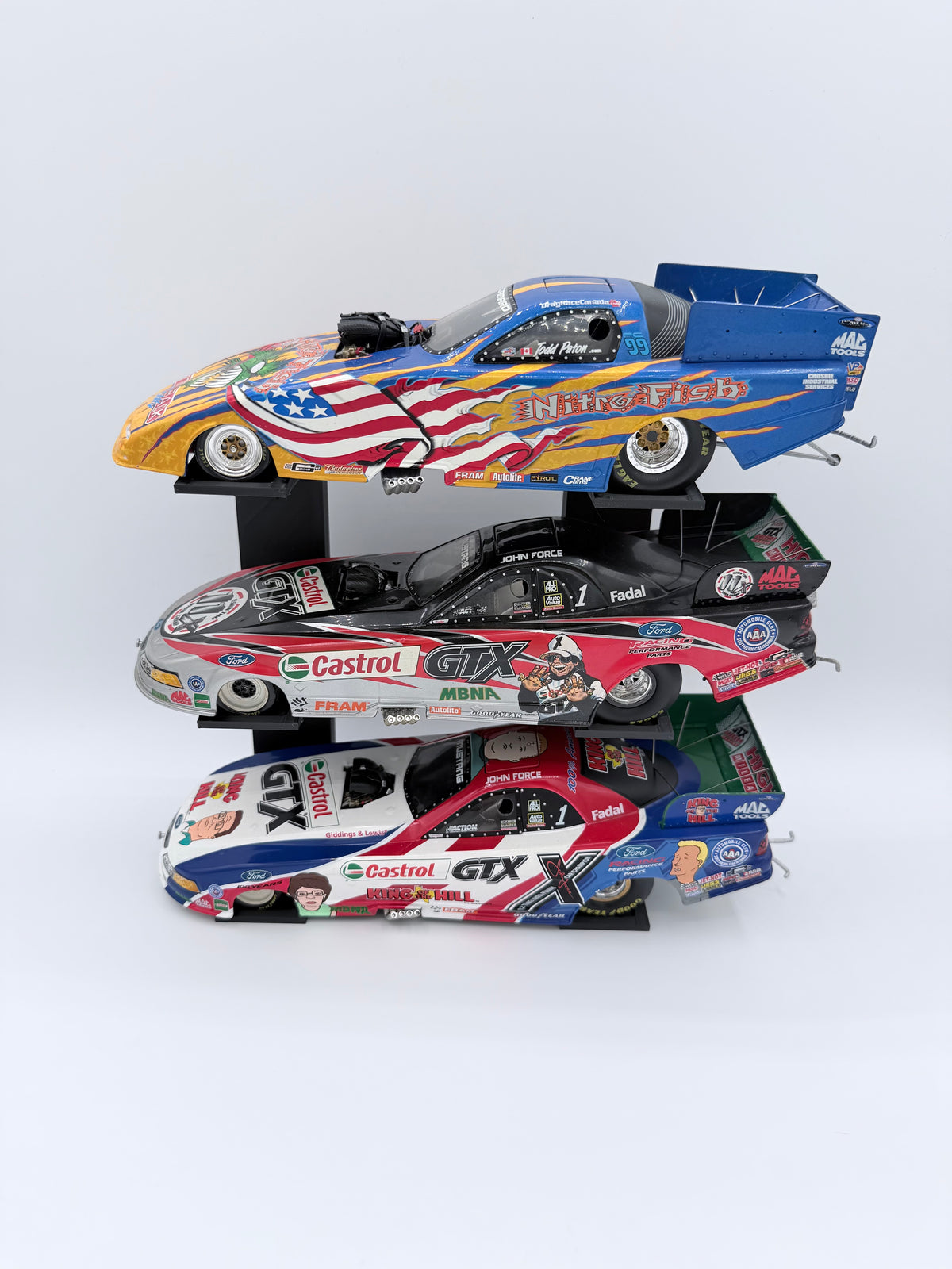 3 Tier 1/24 Funny Car Stand Only