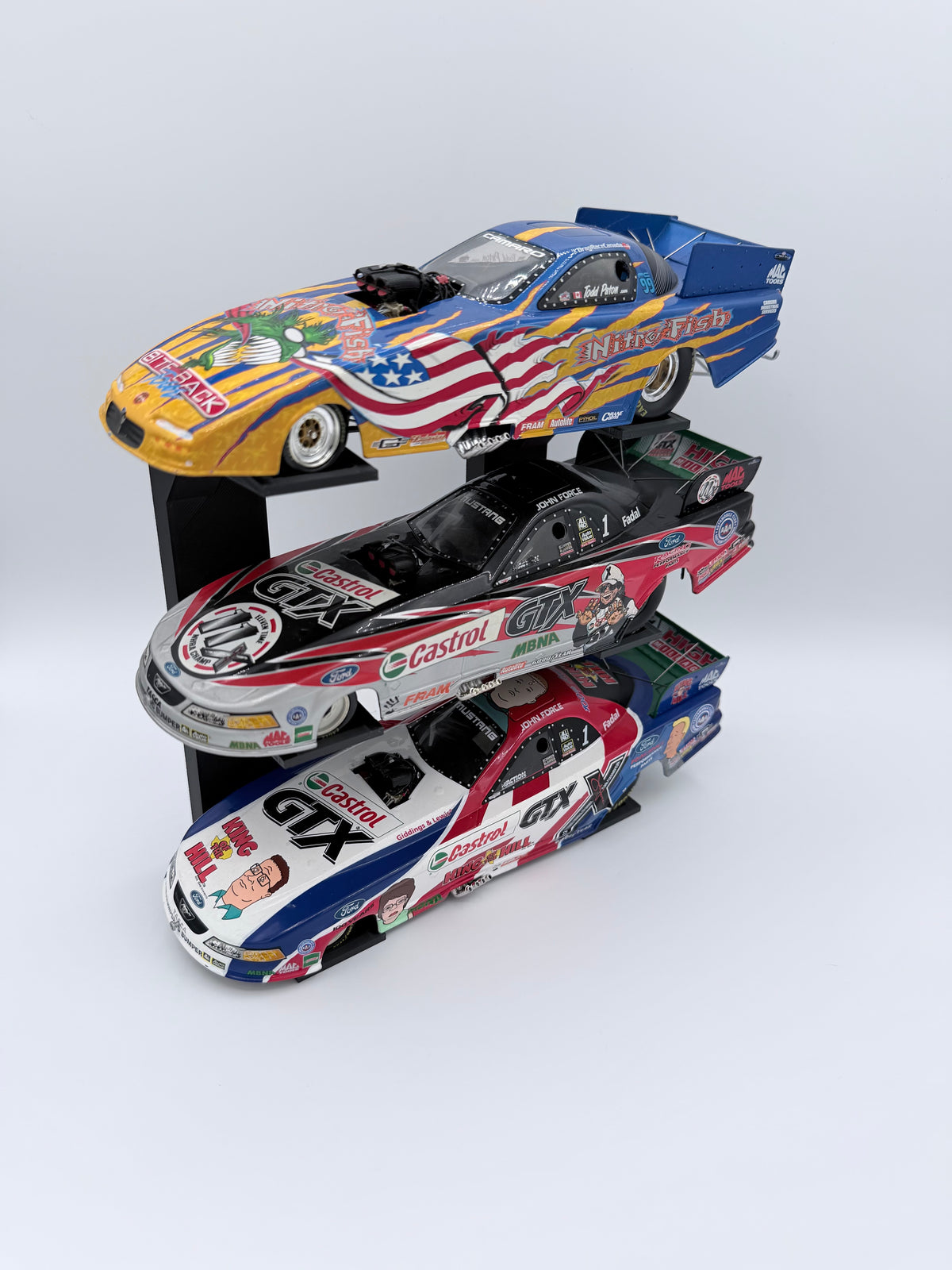 3 Tier 1/24 Funny Car Stand Only