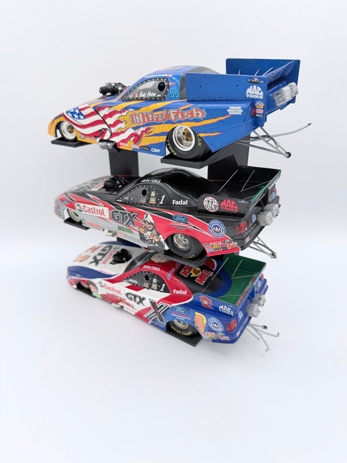 3 Tier 1/24 Funny Car Stand Only